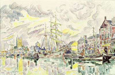 Fecamp, 1934 von Paul Signac